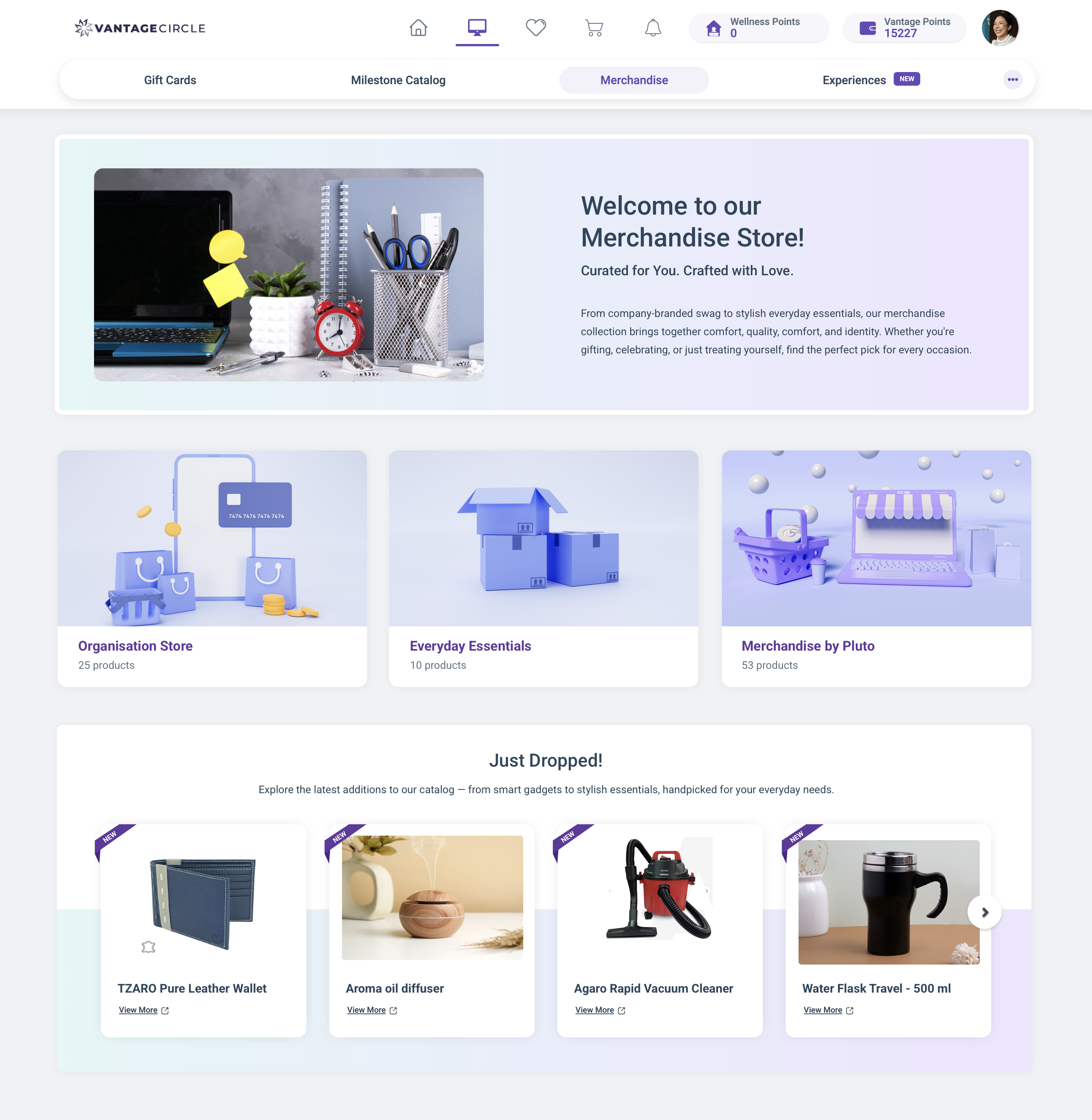 Merchandise - Product View